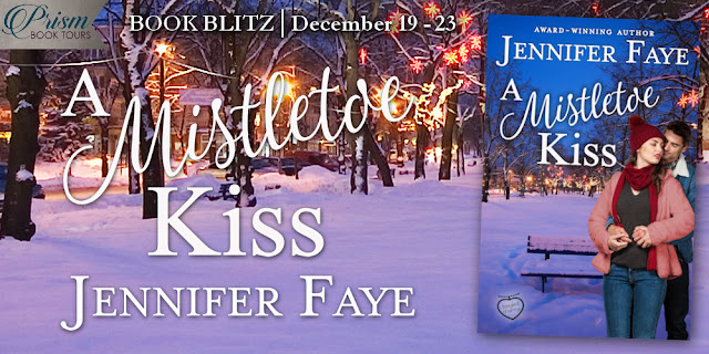 We're celebrating the release of A MISTLETOE KISS by JENNIFER FAYE!