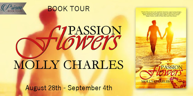 Announcing the tour for PASSION FLOWERS by MOLLY CHARLES!