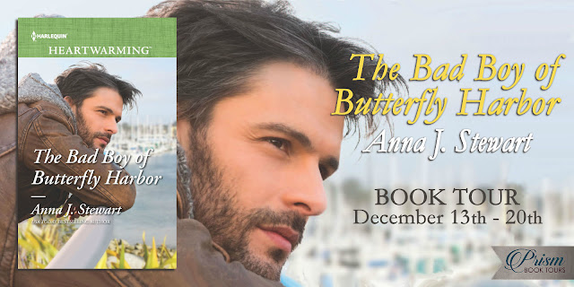 We're announcing the Book Tour for THE BAD BOY OF BUTTERFLY HARBOR by ANNA J. STEWART!
