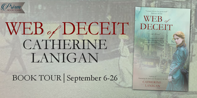 Announcing the Book Tour for WEB OF DECEIT by CATHERINE LANIGAN!