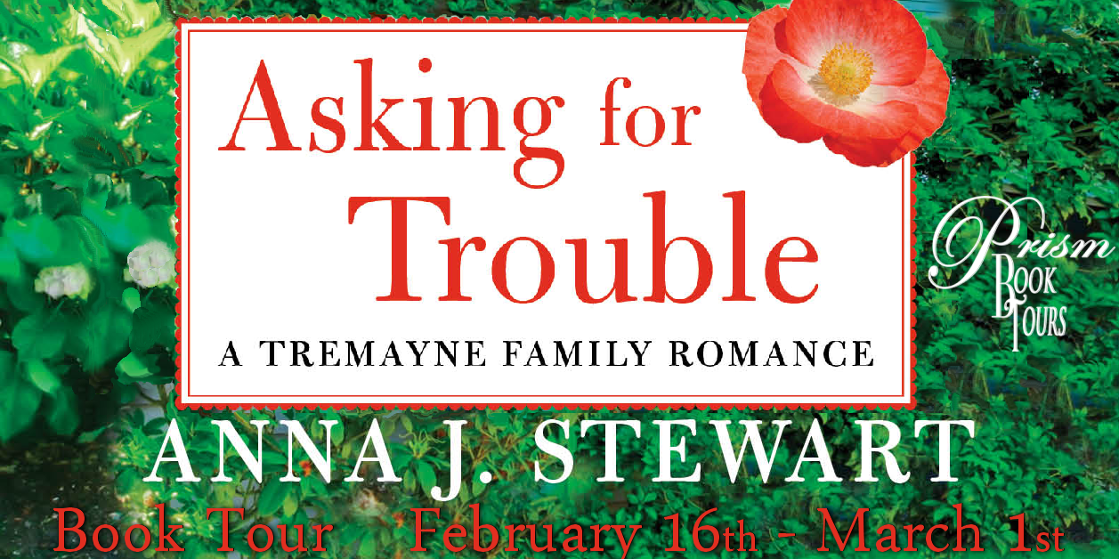 Tour Announcement for Asking for Trouble by Anna J. Stewart
