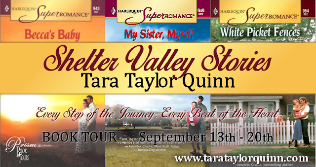 We're announcing the Book Tour for SHELTER VALLEY STORIES by TARA TAYLOR QUINN!
