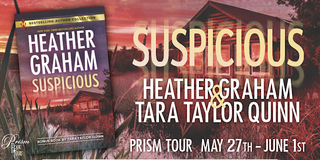 It's the Grand Finale for SUSPICIOUS by HEATHER GRAHAM & THE SHERIFF OF SHELTER VALLEY by TARA TAYLOR QUINN!!